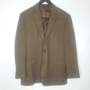Lauren Ralph Lauren Herringbone Wool Blazer